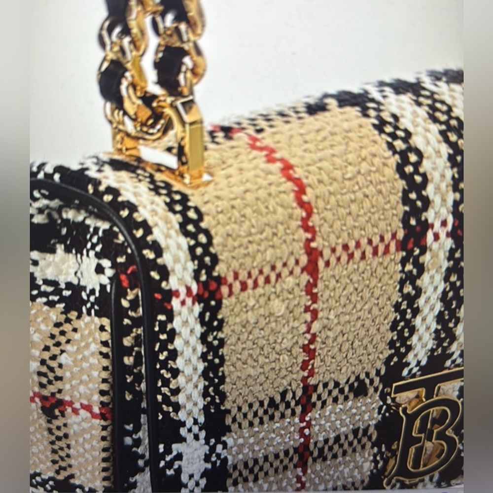 NWT‎ Burberry Mini Boucle Lola Crossbody Bag with box and dust bag - Picture 11 of 16